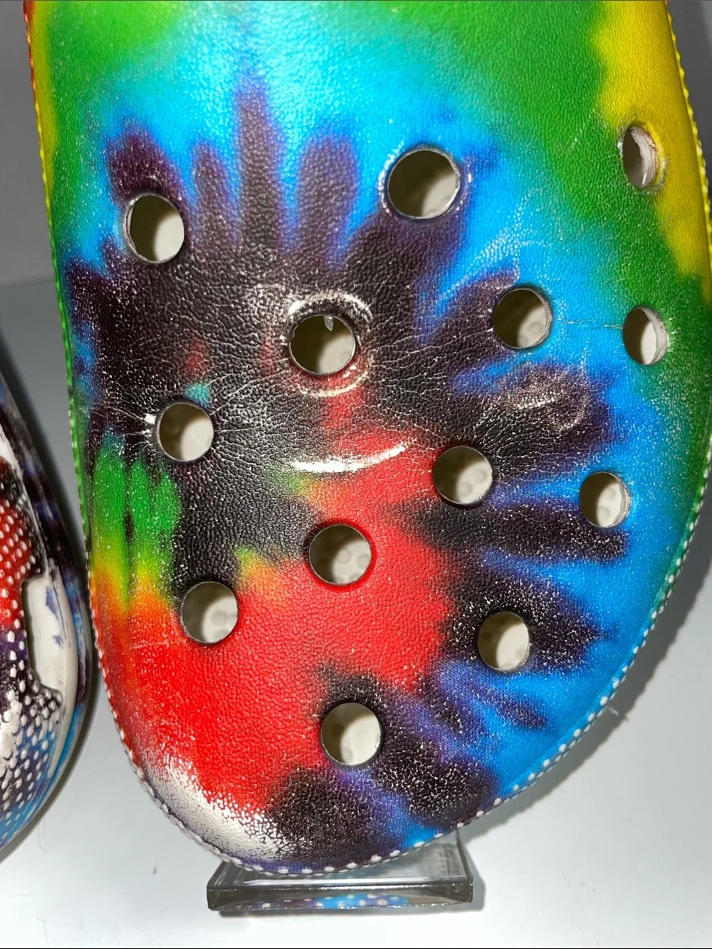 Crocs Classic Tie-Dye Graphic Clog. - Rainbow M13 W11  Unisex